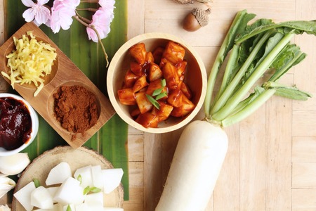 Kimchi of korean food traditional is deliciousの写真素材