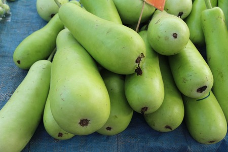 Winter melon for cooking at street foodの写真素材