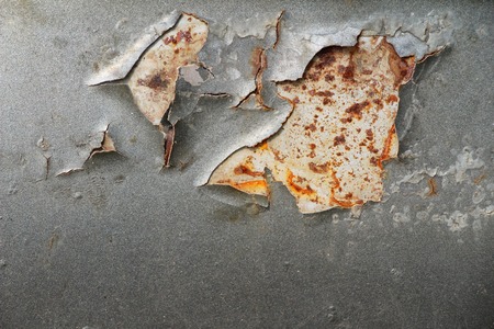 Old iron background with rusty pattern textureの写真素材