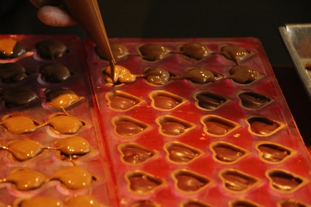 Making to chocolate at sweet is deliciousの写真素材