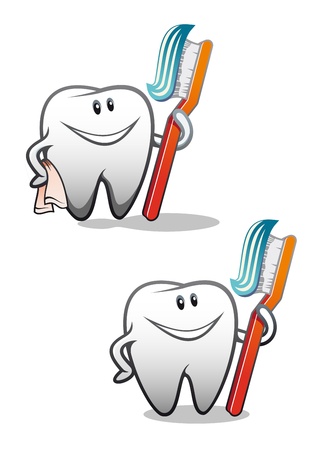 White smiling teeth as a health concept or symbolのイラスト素材