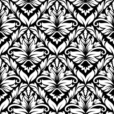 Seamless damask pattern for wallpaper designのイラスト素材