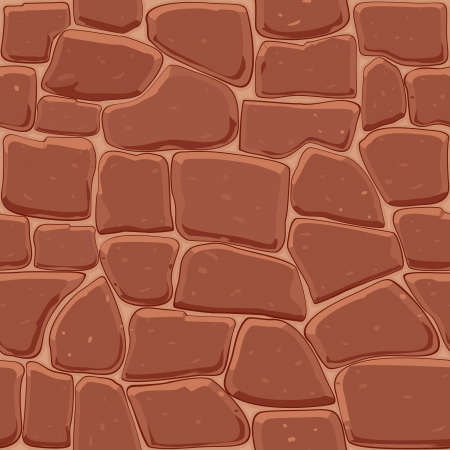 Brown stone seamless background for wallpaper or surface designのイラスト素材