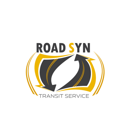 Transport transit service symbolのイラスト素材