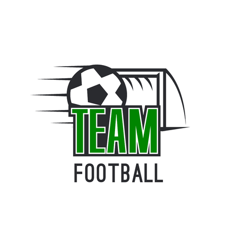Modern sign for football leagueのイラスト素材