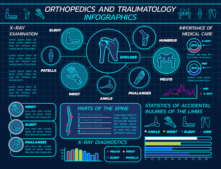 Diagnostic clinic vector designのイラスト素材