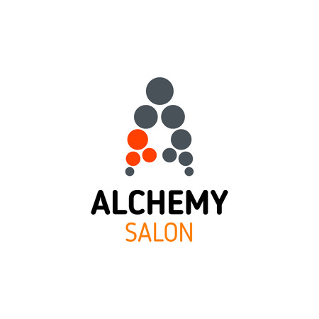 Alchemy Salon Icon Of A Letter In For Spa Body And Hair Beauty