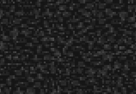 Coal, carbon and charcoal cubic pixel blocks pattern, vector game background. Coal mine cube pixel, underground carbon charcoal or coil for 8 bit computer game level of play interfaceのイラスト素材