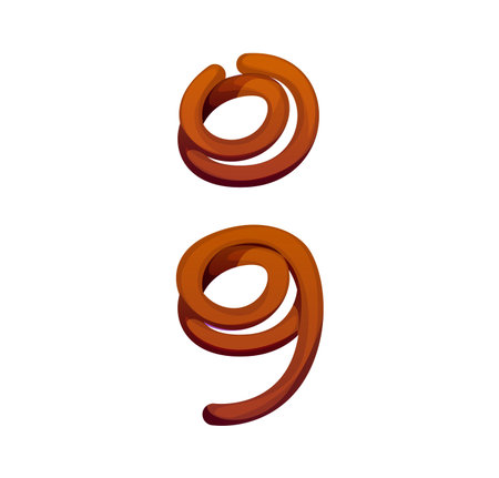 Texas cowboy rope ABC font typeset punctuation semicolon. American retro kids ABC type special...