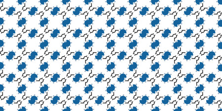 Seamless Pattern vector, geometrical texture, background.