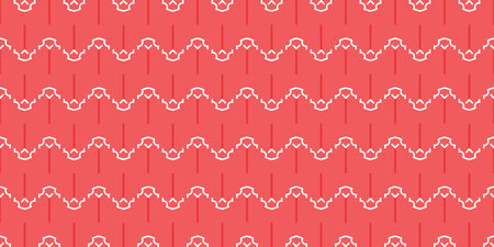 Seamless Pattern vector, geometrical texture, background.のイラスト素材