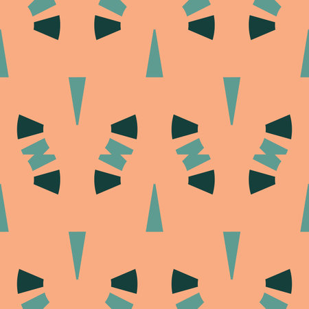 Geometrical Seamless Pattern vector. Texture, background.