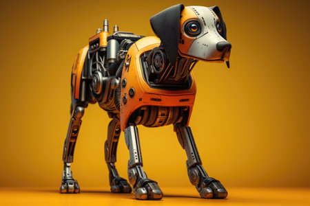 Robotic cyber dog pet puppyの素材
