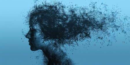 Bright color collage, mental health conceptの素材