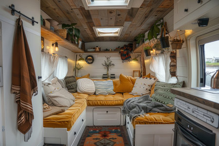 Mobile home motorhome camper interiorの素材