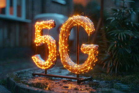 5g high speed mobile wireless internetの素材
