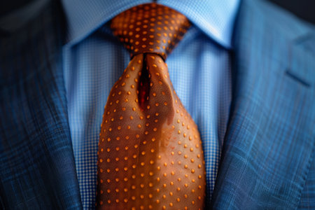 Businessman wearing suit, shirt and necktieの素材