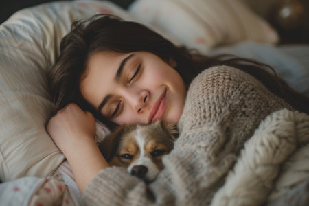 Tired fireman portrait with soot on face standing near burning forest fireの素材