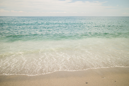 tropical sand beachの写真素材