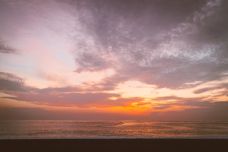 sunrise beachの写真素材