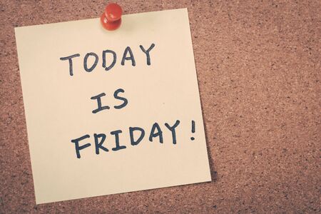 Fridayの写真素材