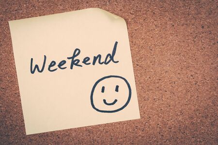 weekendの写真素材