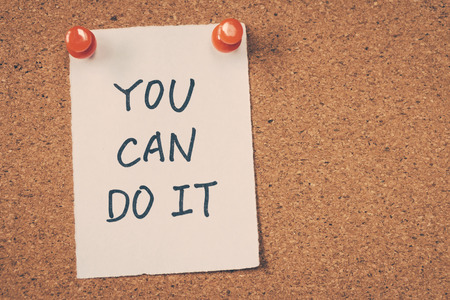 You can do itの写真素材