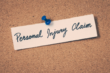 Personal injury claimの写真素材