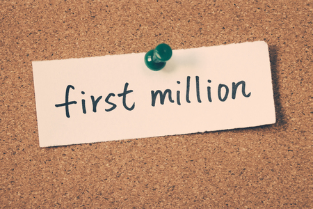 first millionの写真素材