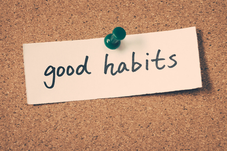 good habitsの写真素材
