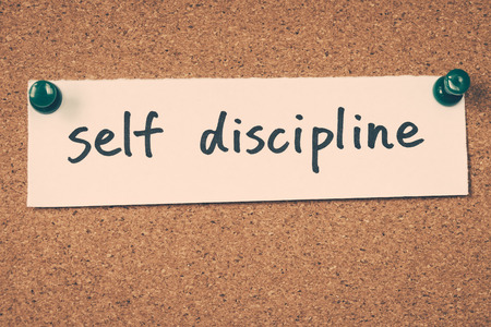 self disciplineの写真素材