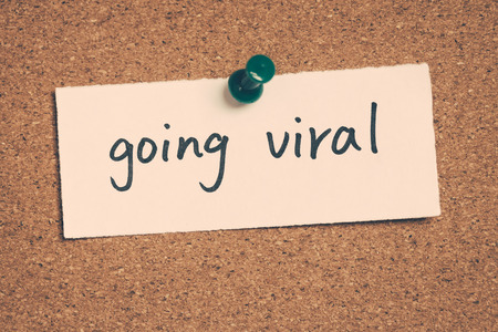 going viralの写真素材
