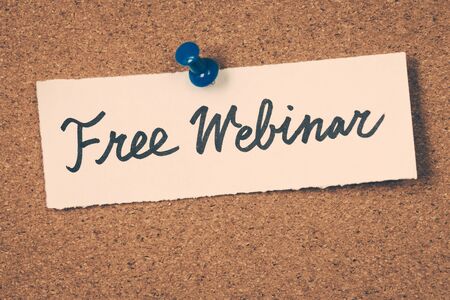free webinarの写真素材