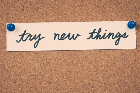 try new thingsの写真素材