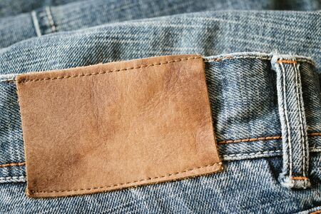 jeans labelの写真素材