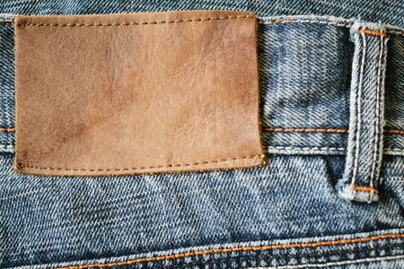 jeans labelの写真素材