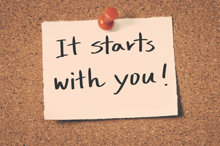 it starts with youの写真素材