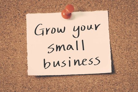 Grow your small businessの写真素材