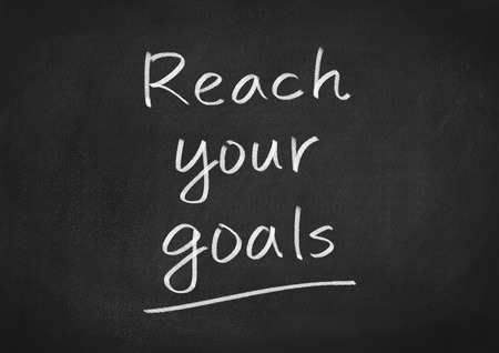 reach your goalsの写真素材