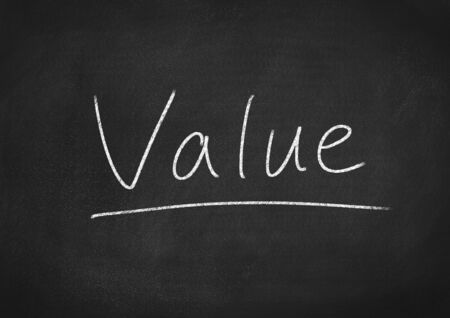 valueの写真素材