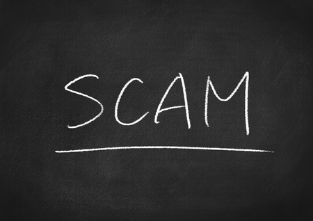 scamの写真素材