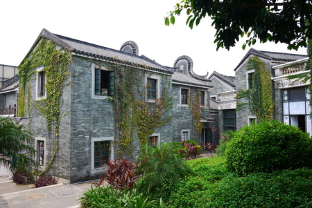 Guangzhou Lingnan Impression Gardenのeditorial素材