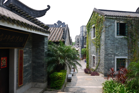 Guangzhou Lingnan Impression Gardenのeditorial素材