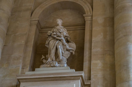 Paris France 22 April 2014 The Palace of Versailles is located in Paris and was built by the French Kings.のeditorial素材