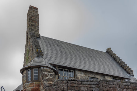 Cape Town South Africa March 20 2016  The cafe at the top of Table Mountainのeditorial素材