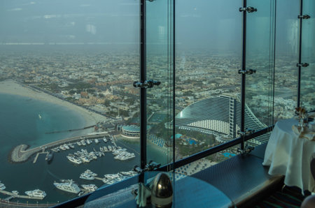 Dubai UAE 14 May 2014   Burj Al Arab Jumeirah in the global city of Dubai