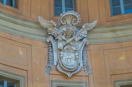 Vatican City Italy 10 May 2014 , The Vatican Museum in Rome is full of historical artworks and architectureのeditorial素材