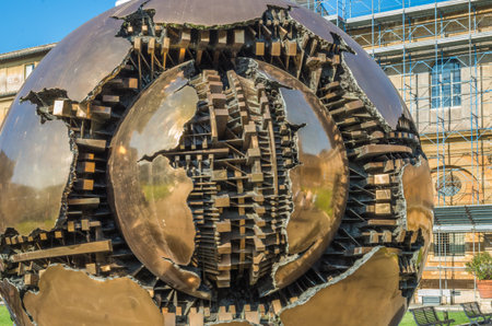 Vatican City Italy 10 May 2014 , The Vatican Museum in Rome is full of historical artworks and architectureのeditorial素材