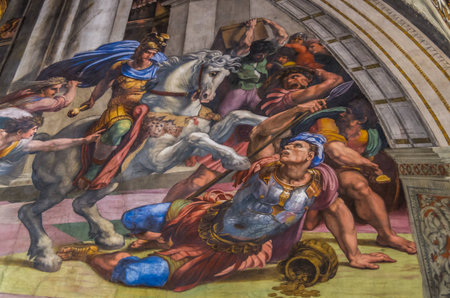 Vatican City Italy 10 May 2014 , The Vatican Museum in Rome is full of historical artworks and architectureのeditorial素材