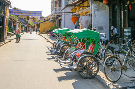 Hoi An Vietnam 17 April 2009 Hoi An is a World Heritage listed town located on the beautiful...